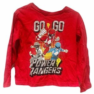 Power rangers Y2K long sleeve tee